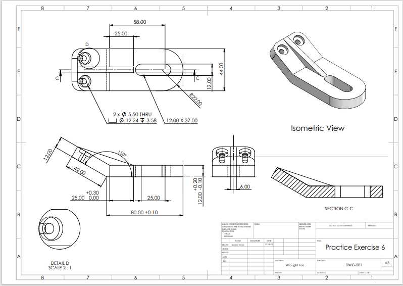 Solidworks��ά��ͼʵ��