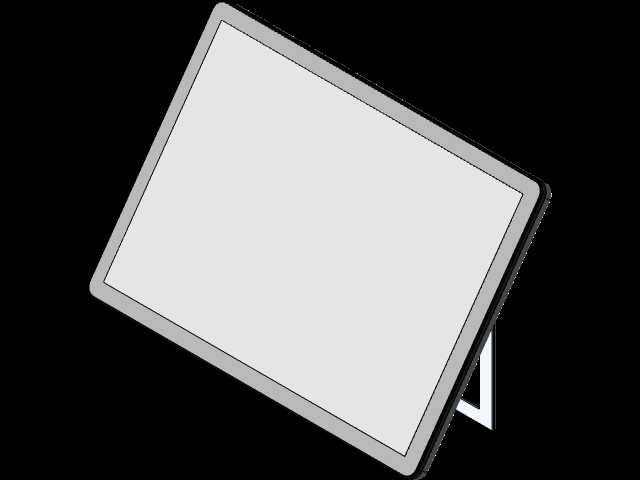 Solidworks中的iPad模型