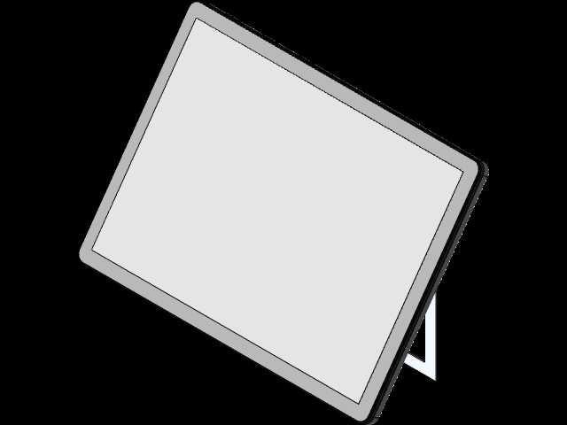 Solidworks中的iPad模型
