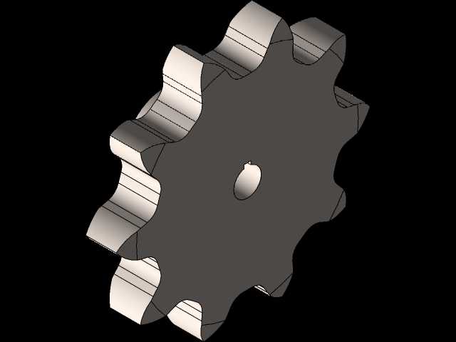 Solidworks中的链轮装配