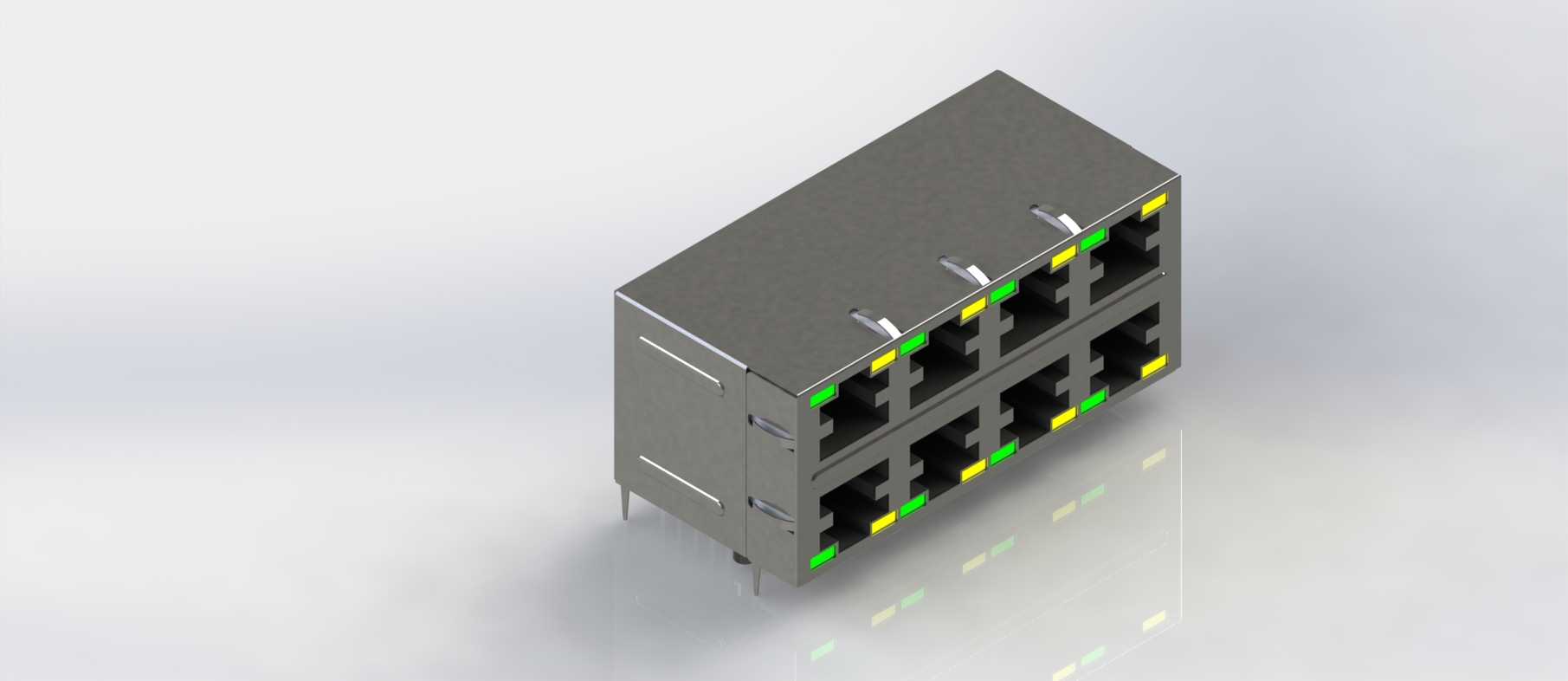 RJ45 2X4�Ų��