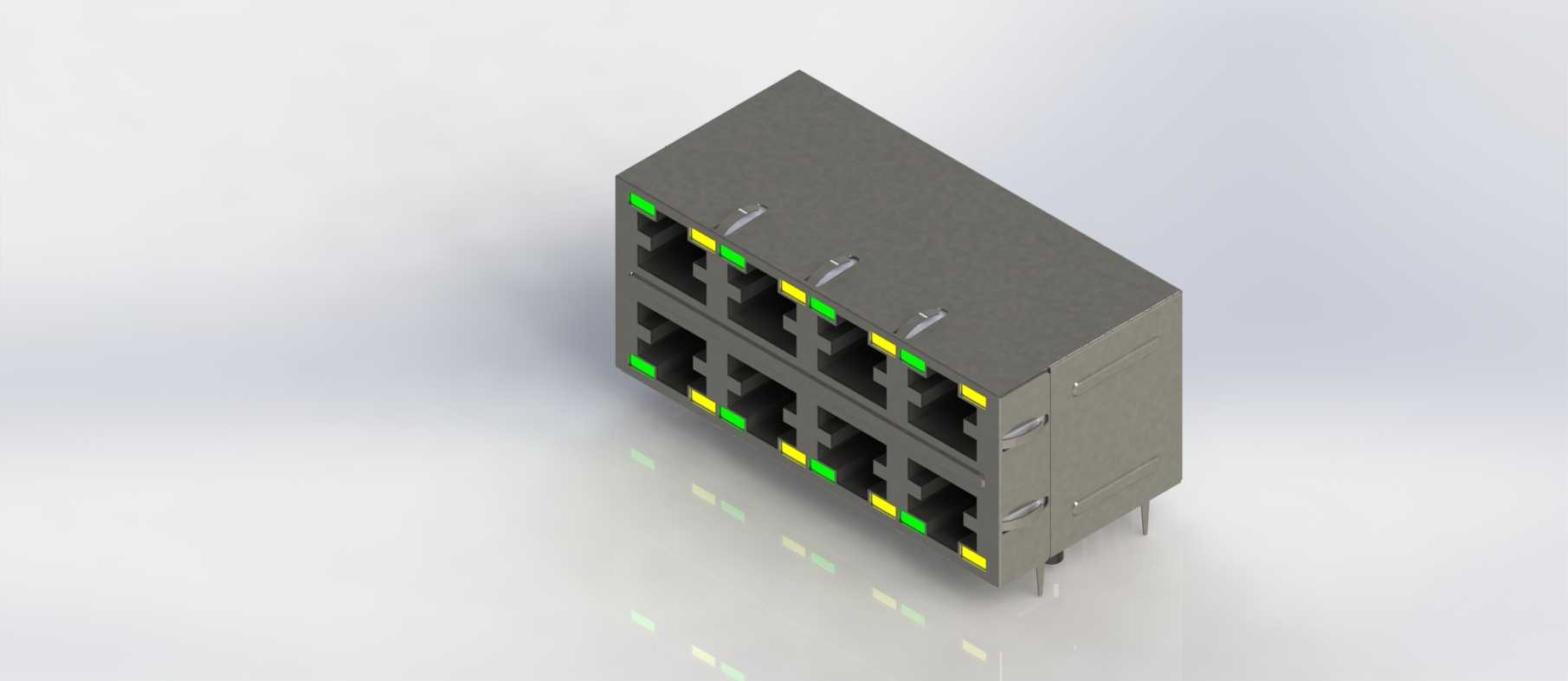 RJ45 2X4�Ų��