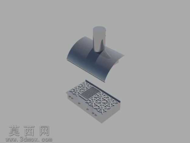 炉子和排气罩