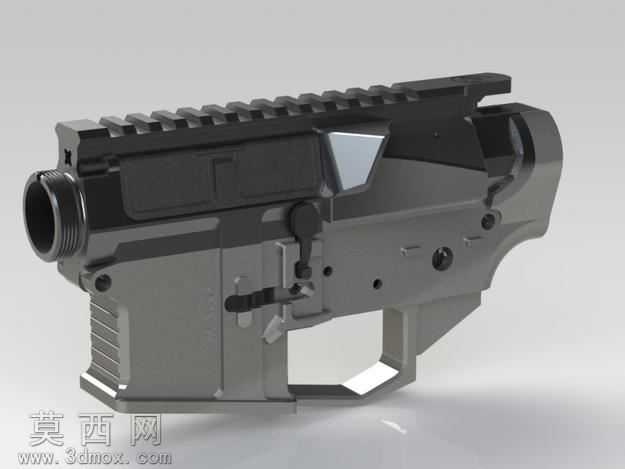 数控准备AR15用左手小方坯上部接收器