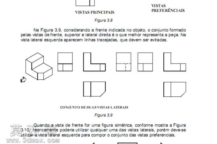 Desenho同mecanico"diedroMongeano"