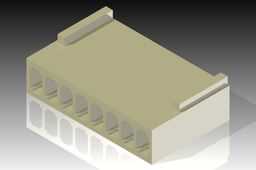 8λ�õ���2.54mm���