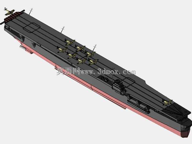 日本航空母舰SWW,准备进行3d打印或RC实施