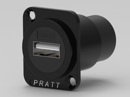 USB 2.0 D面板插座(gniazdo)