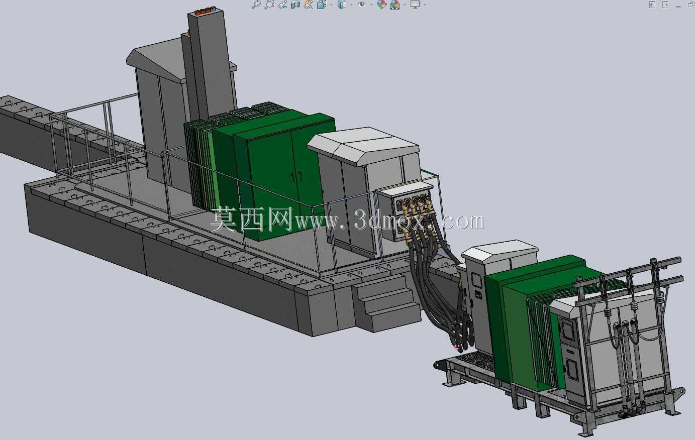 中压移动变电站5 MVA,13.8 kV/480 V