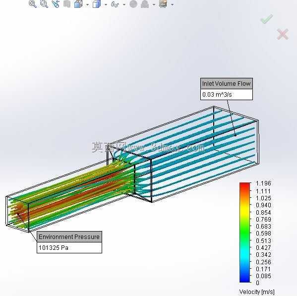 ʹ��Solidworks�Է����ͷ���쾶�ܽ�������ģ�⡣