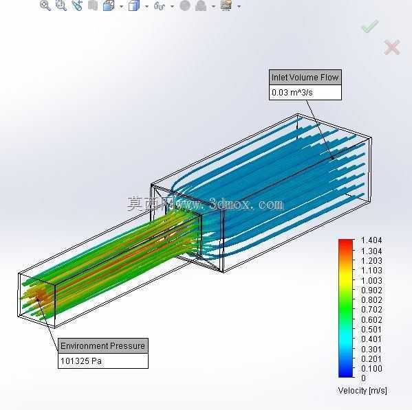 ʹ��Solidworks�Է����ͷ���쾶�ܽ�������ģ�⡣