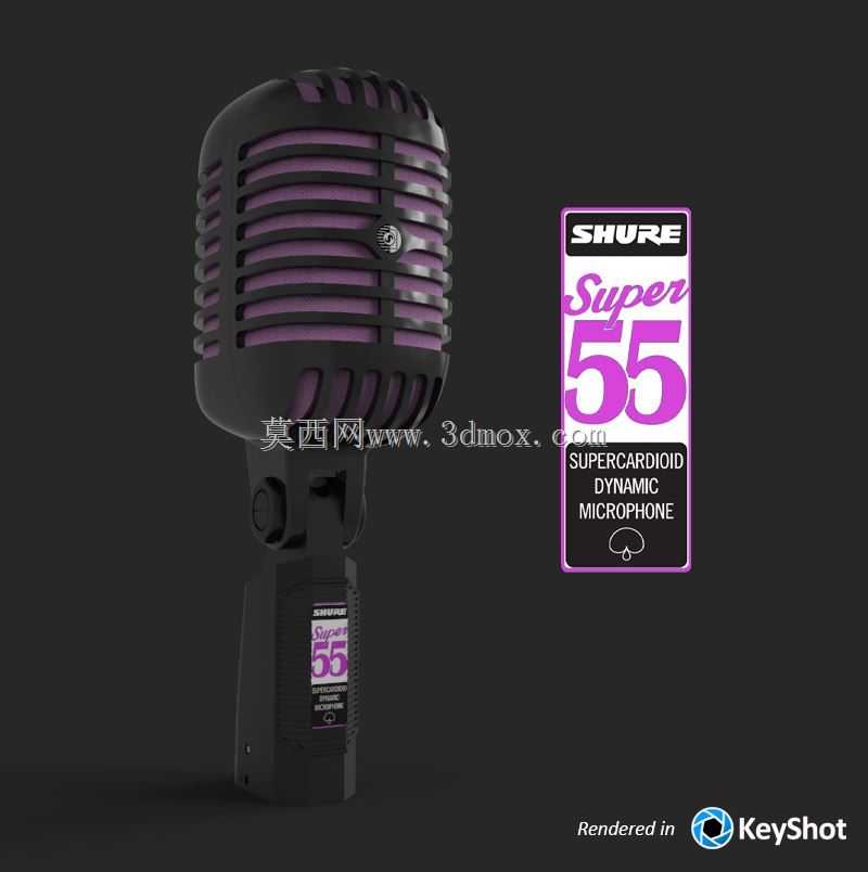 舒尔Super 55复古话筒