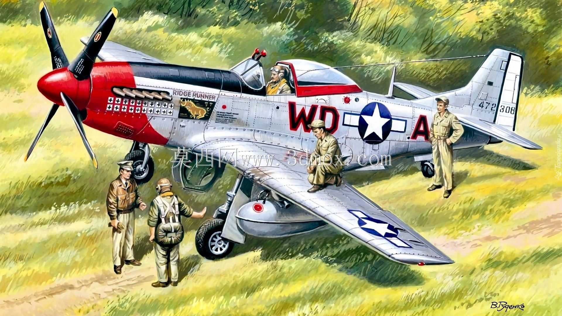 P-51Ұ��RC 1,4m