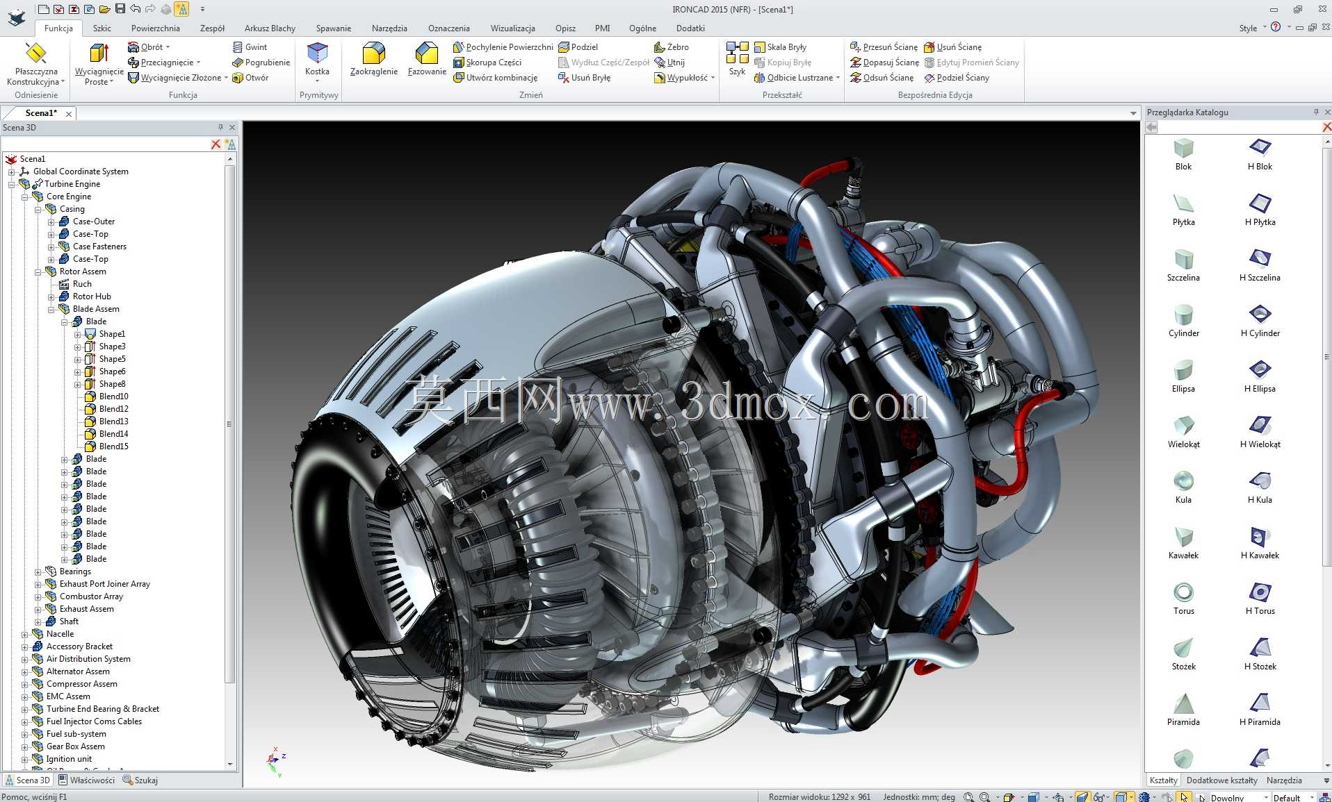 IRONCAD 1500零件