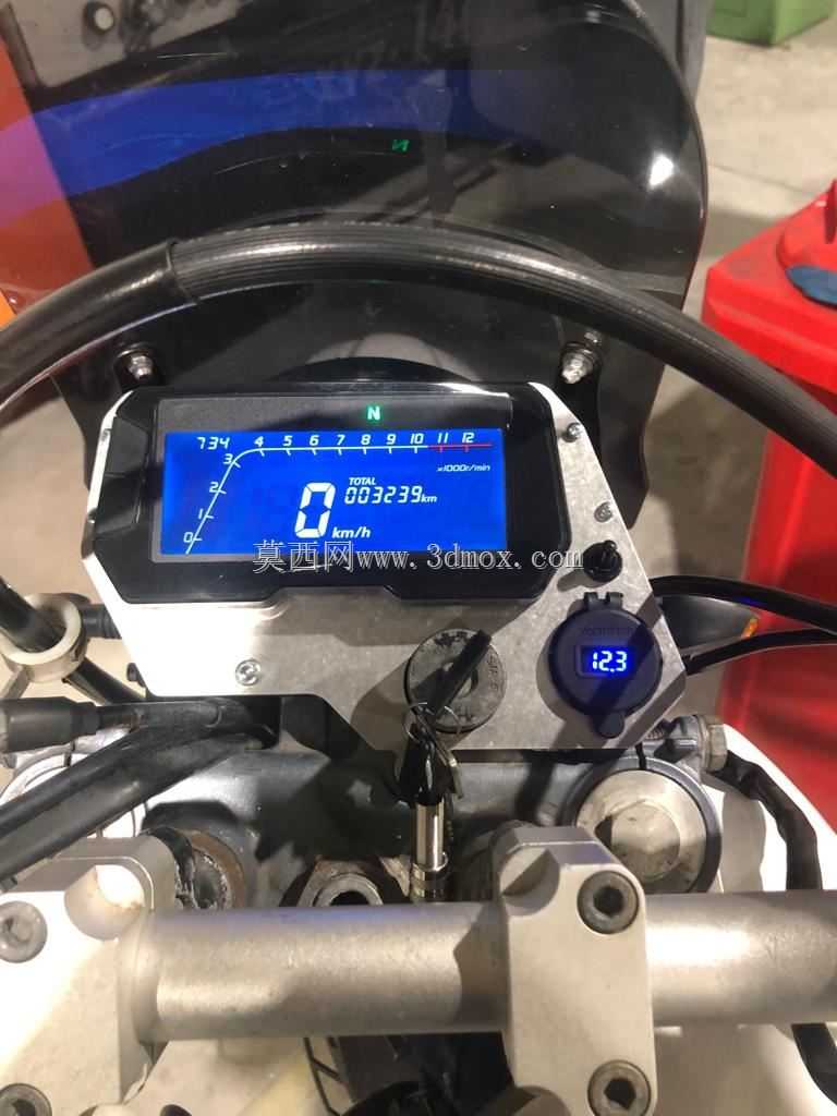 铃木DR 650定制仪表板