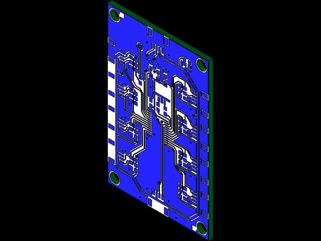 3D PCB-带快速连接器的ZIO MUX板