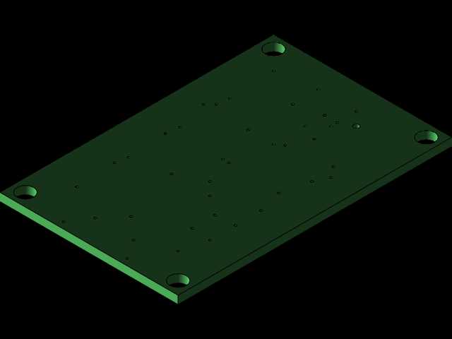 3D PCB-带快速连接器的ZIO MUX板