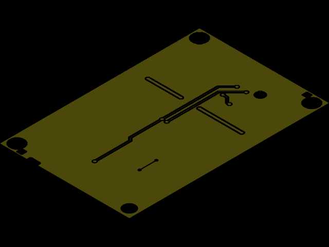 3D PCB-带快速连接器的ZIO MUX板