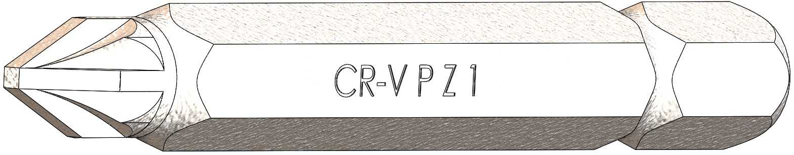 Pozidriv CR-C P Z 1