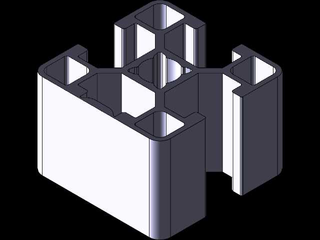 Alum��nio Perfils Convento de Alum��nio 30x30