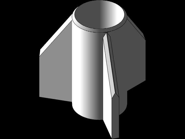 ABS 3D打印模型火箭