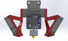 Sapphire PLUS E3D V6热端安装
