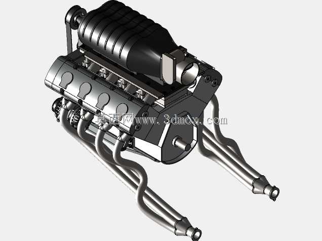 通用增压式DOHC V8发动机