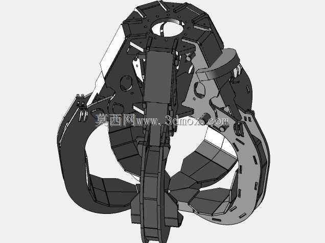 3D打印废料抓取器1:10