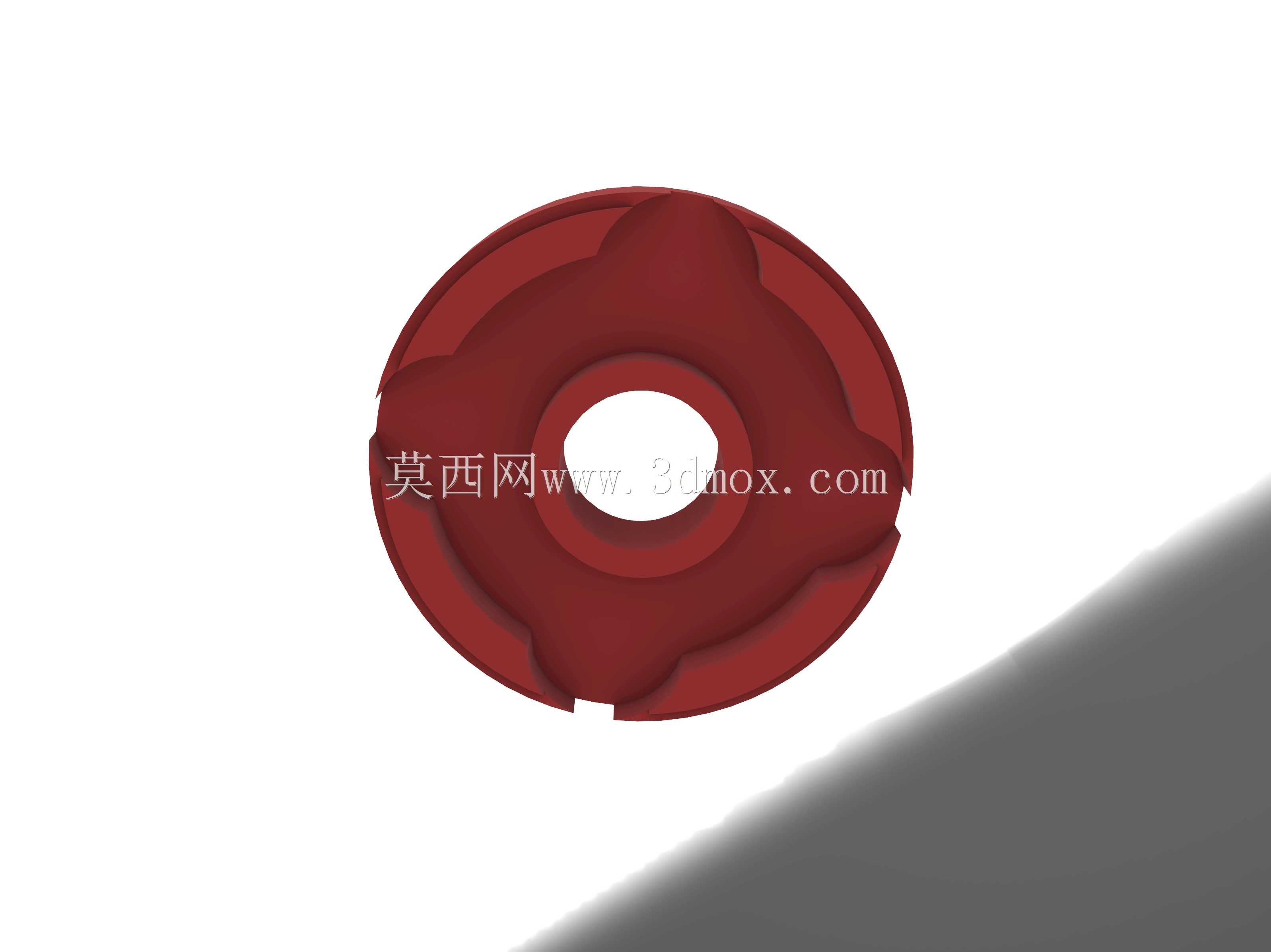 乐高圆形瓷砖-2X2带孔
