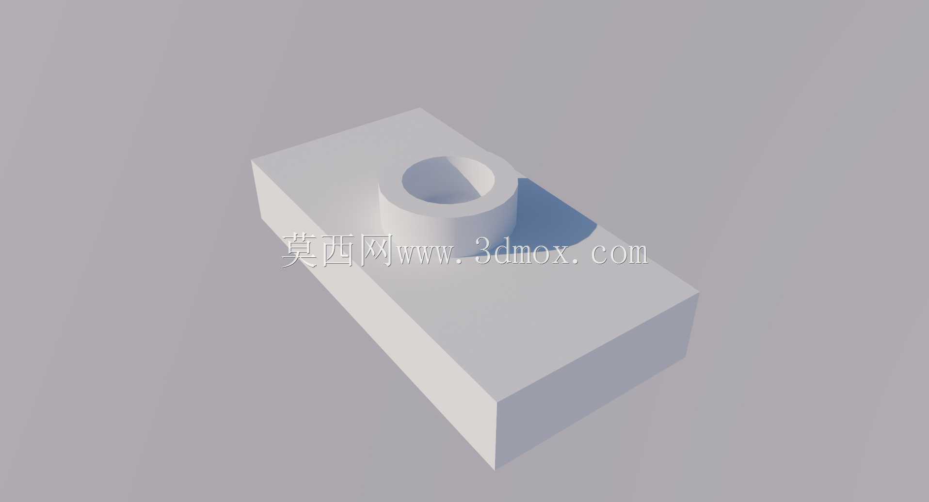 乐高积木板-1X2,带一个旋钮