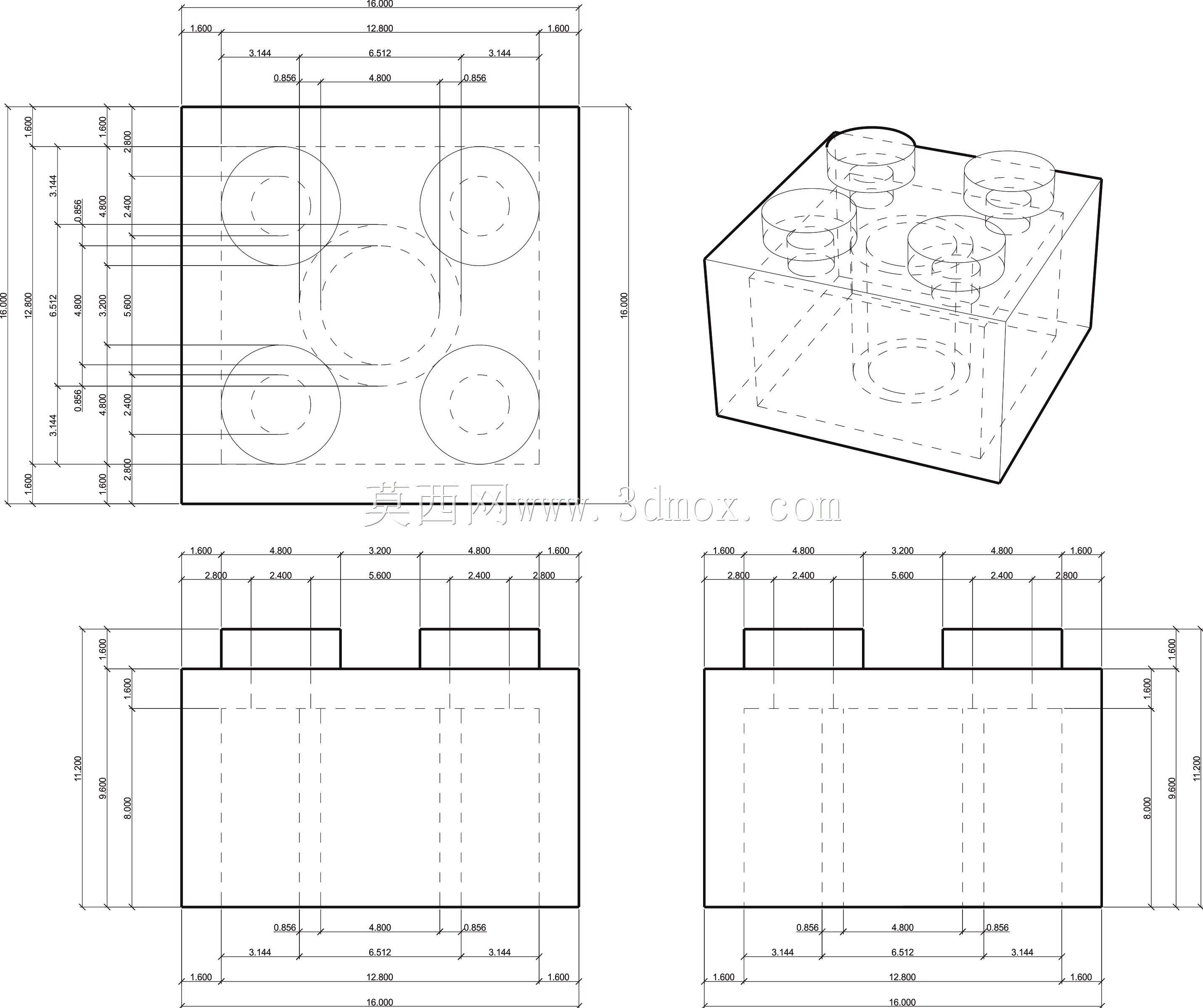 �ָ߻�ľ-2X2