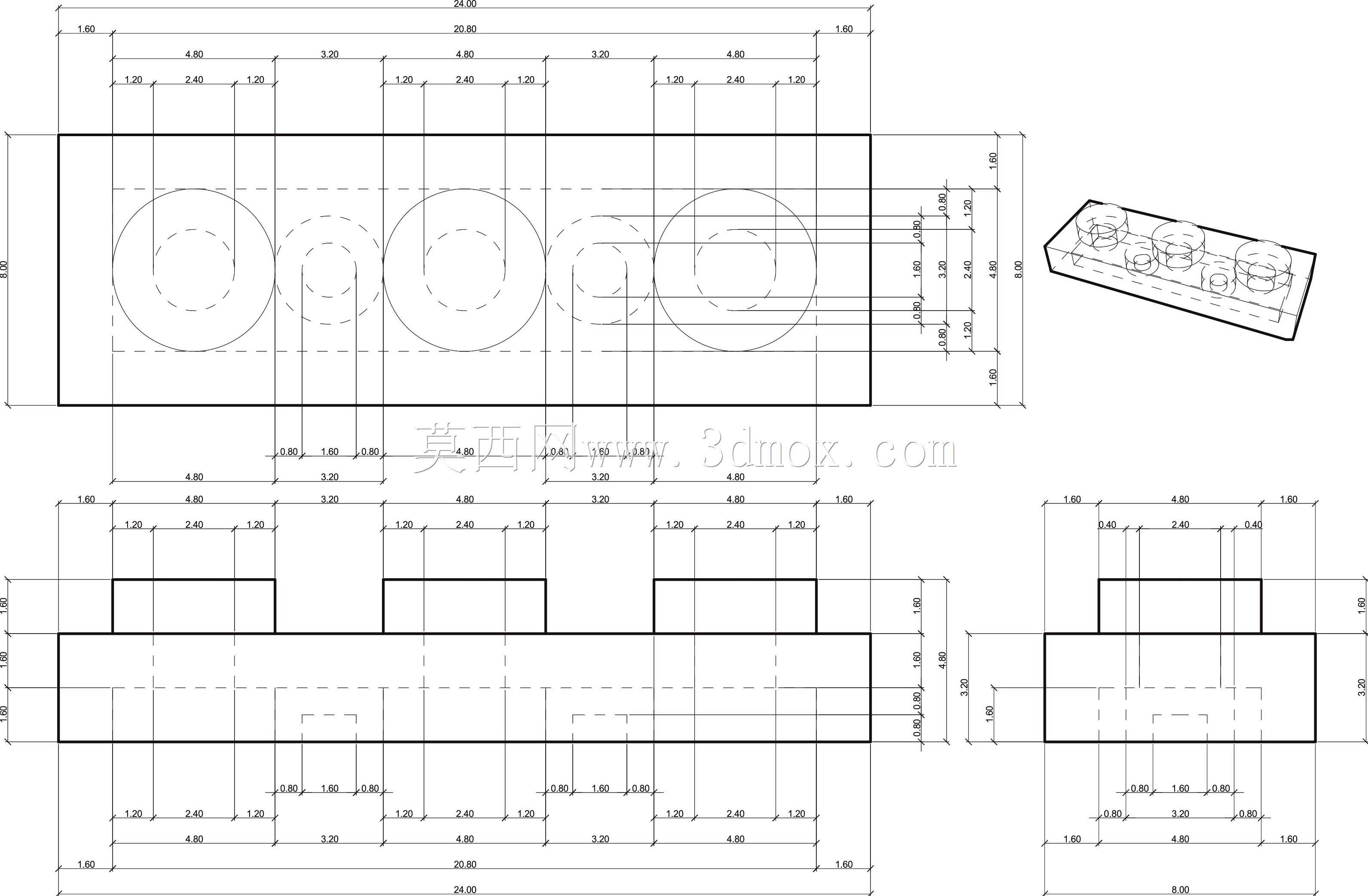 �ָ߻�ľ��-1X3