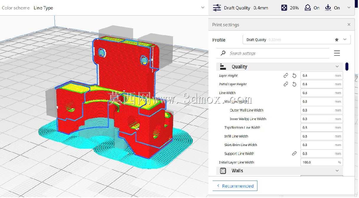 Sapphire PLUS E3D V6热端安装