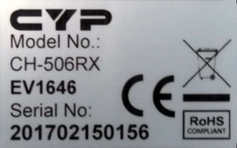 CYP CH-506RX
