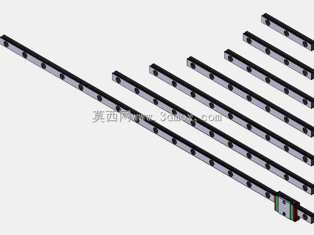 HIWIN MG系列MGN5CZFC区块\u0026 MGNR5R轨道