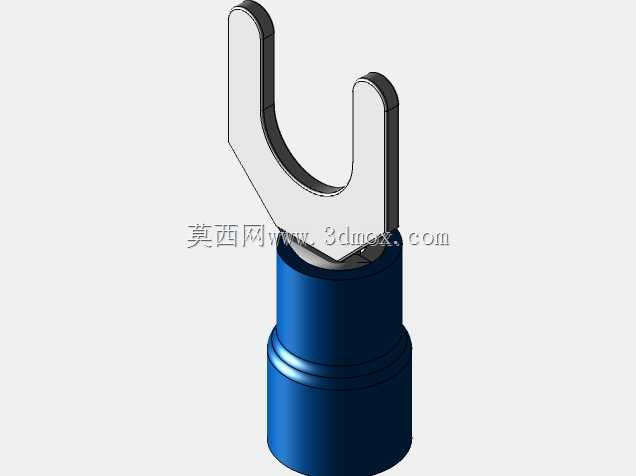 绝缘铲形端子(蓝色)