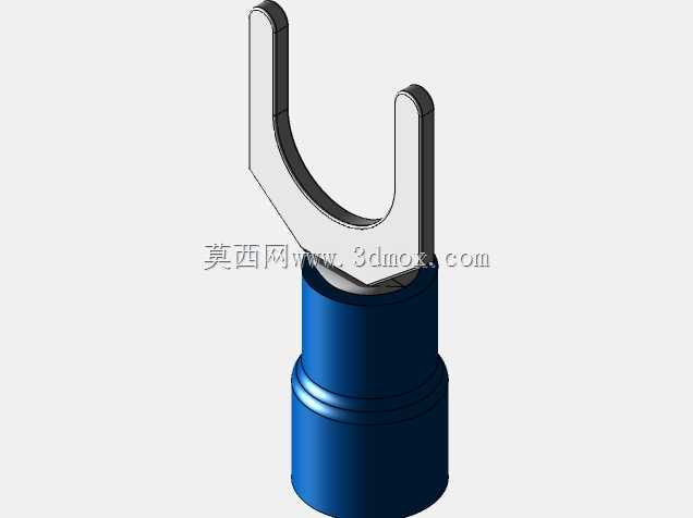 绝缘铲形端子(蓝色)