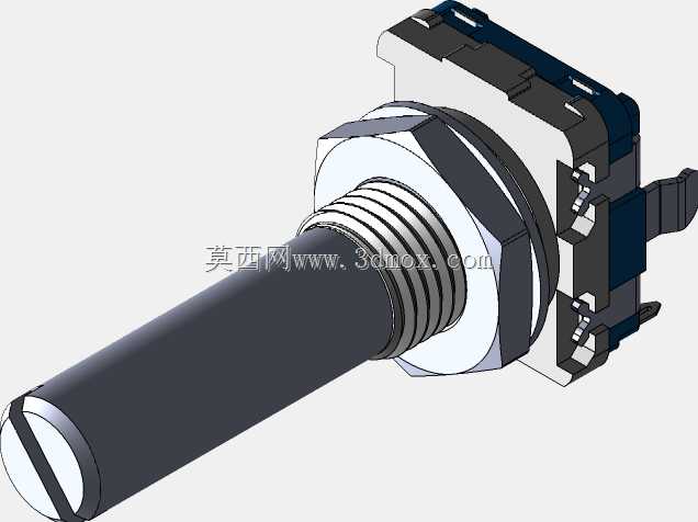 11mm金属轴旋转编码器-垂直,不带推入式开关