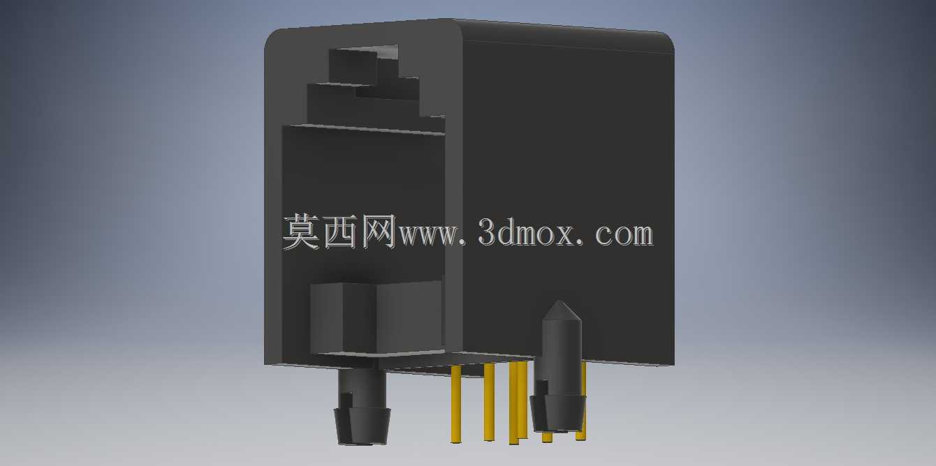 TJ6P6C 6P6C R-RJ11R06P-A800(RJ11)直角pcb连接器插座