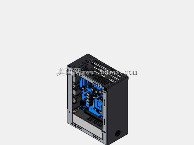 Velka3迷你itx电脑壳。FlexATX电源