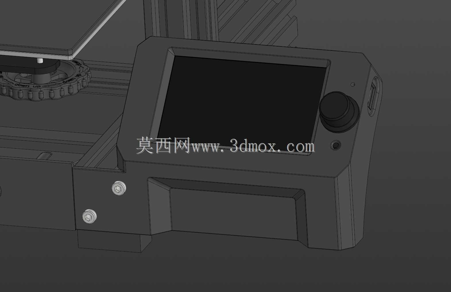 用于Ender 3的BTT TFT43支架