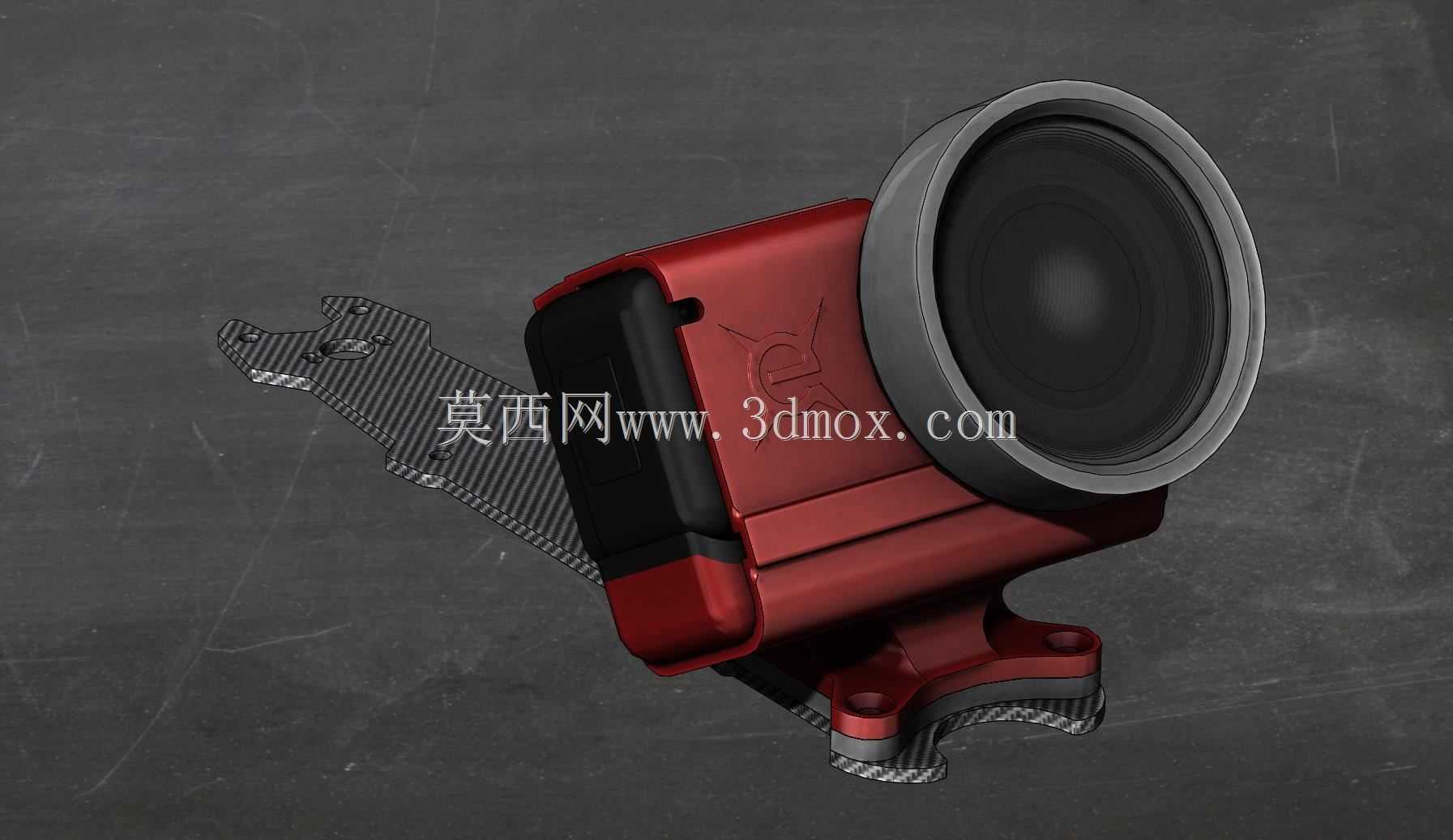 Insta360单r 1英寸+geprc标记4 fpv支架