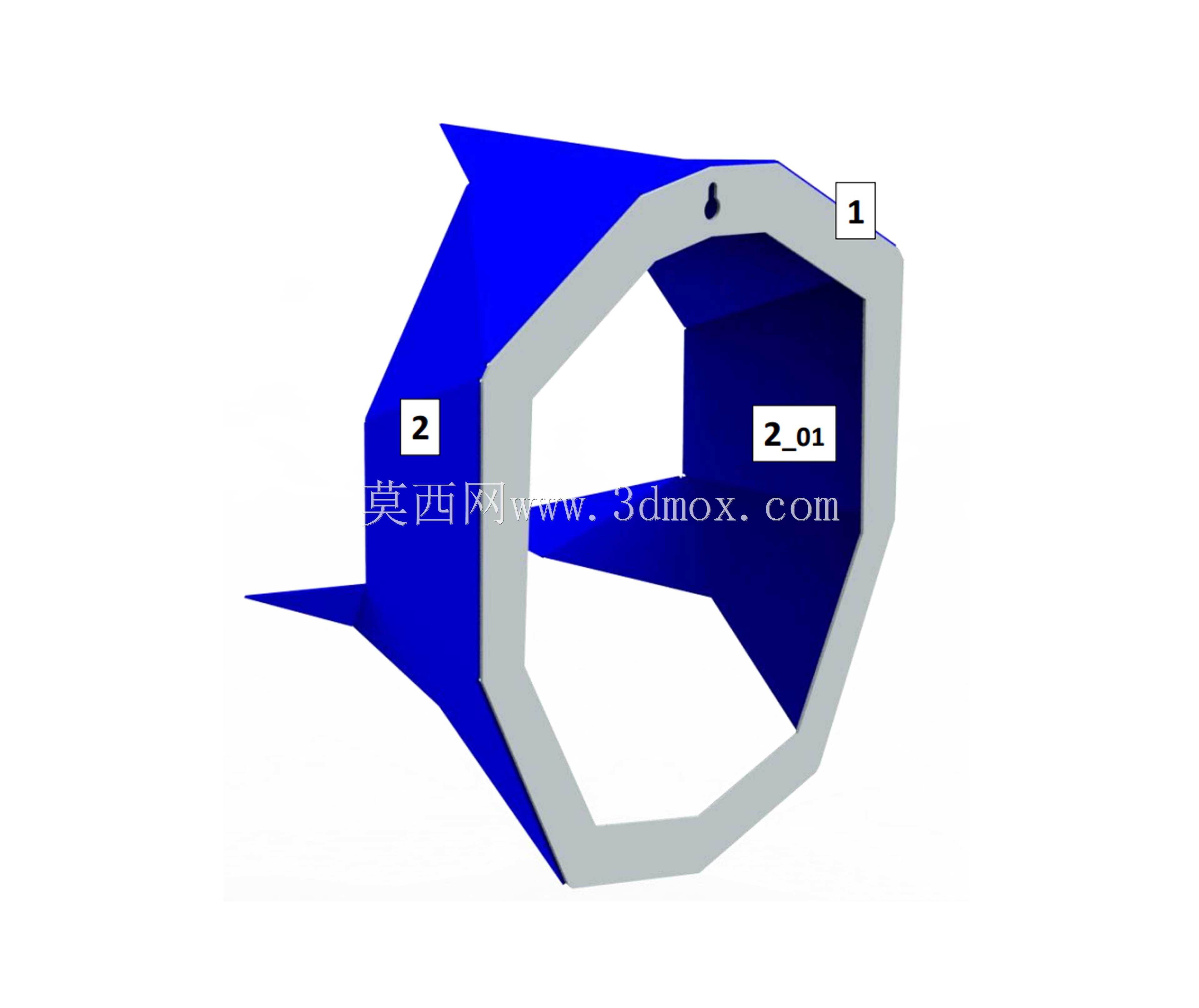 免费钣金熊头项目(dxf,PDF)