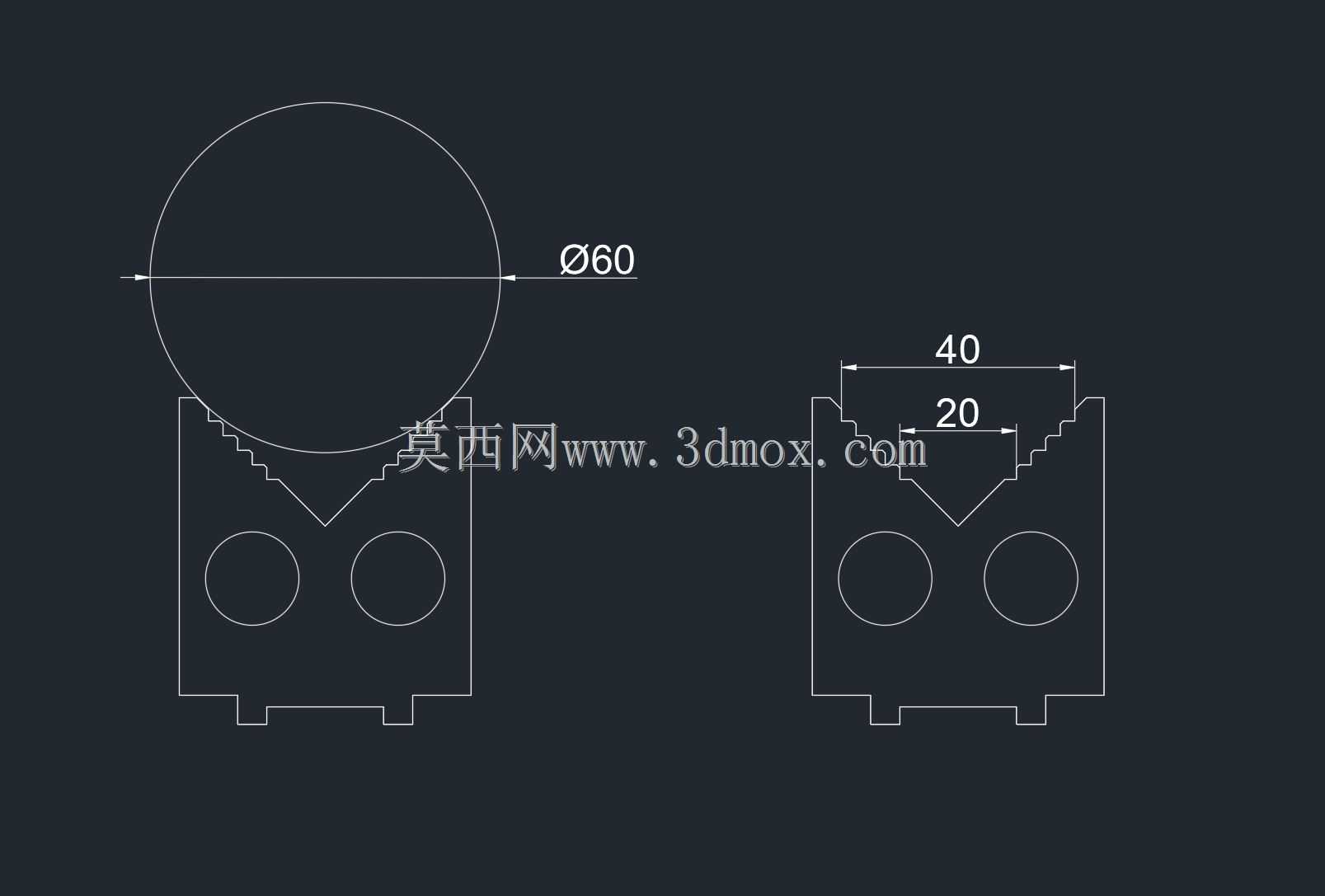 焊接管支架_2,150x50,d16