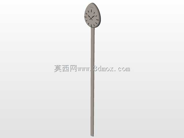 背面发光的厨房时钟