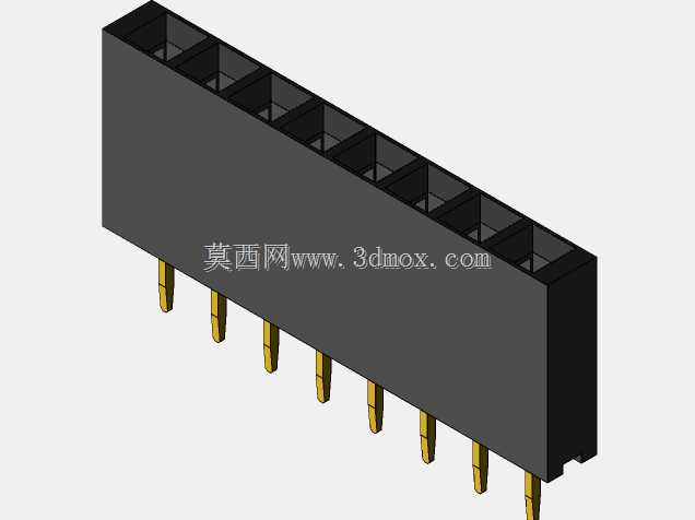 母节距连接器2.54毫米x8/x15/x19引脚