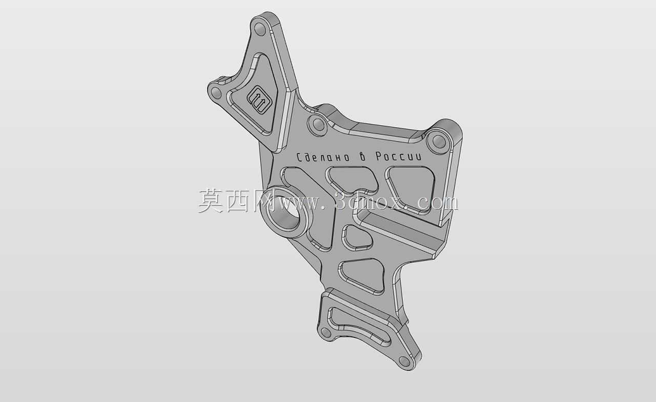 摩托车双卡钳支架