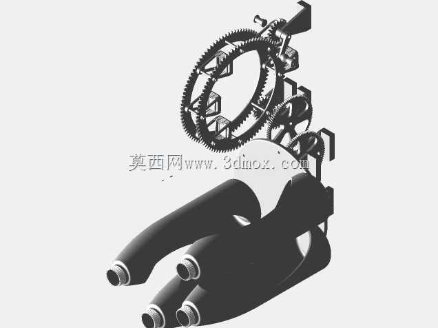 摩天轮吸引驱动的桌面布局