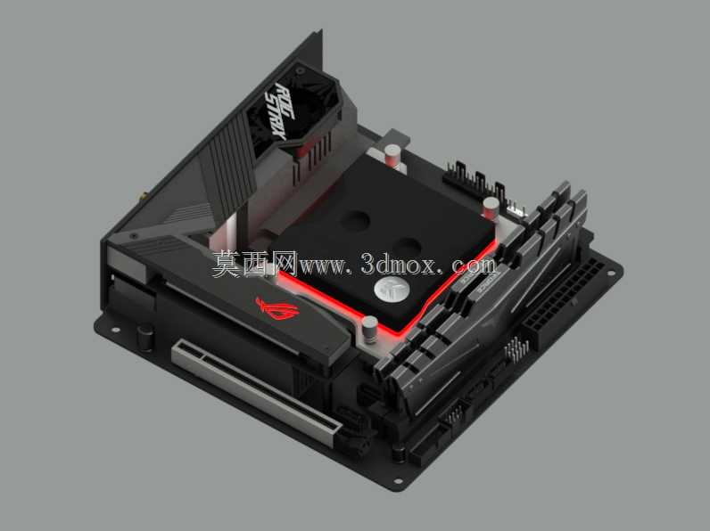 ROG X570-I主板组件