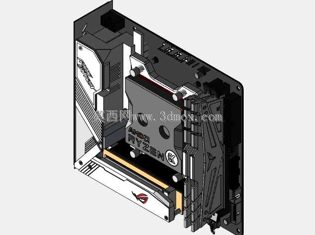 ROG X570-I主板组件